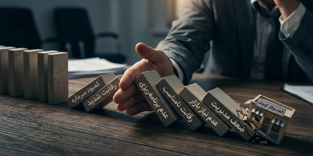 مهم ترین دلایل شکست کسب و کارهای کوچک